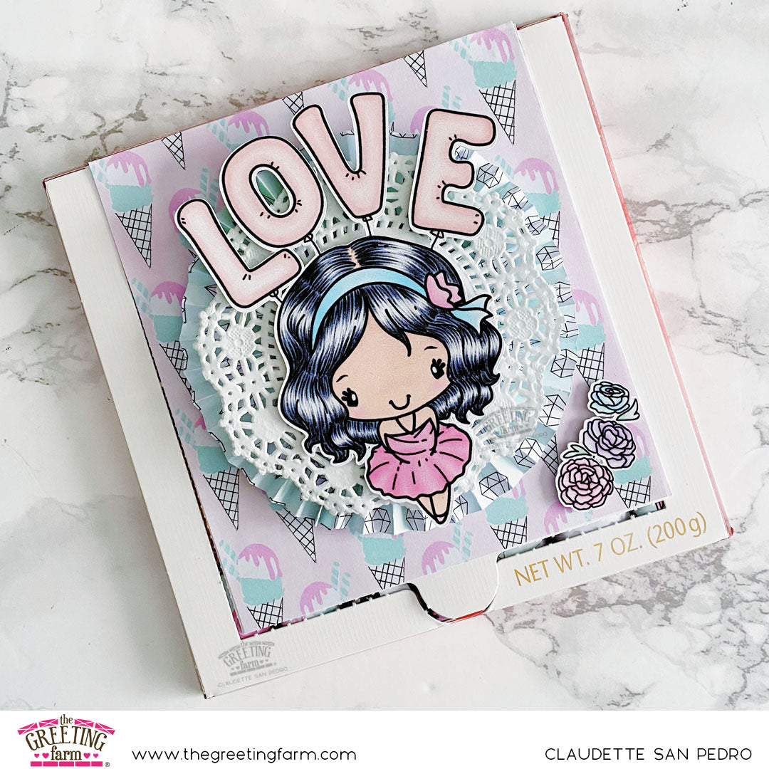 Altered Merci Chocoalte Box using new Digital stamp!!!