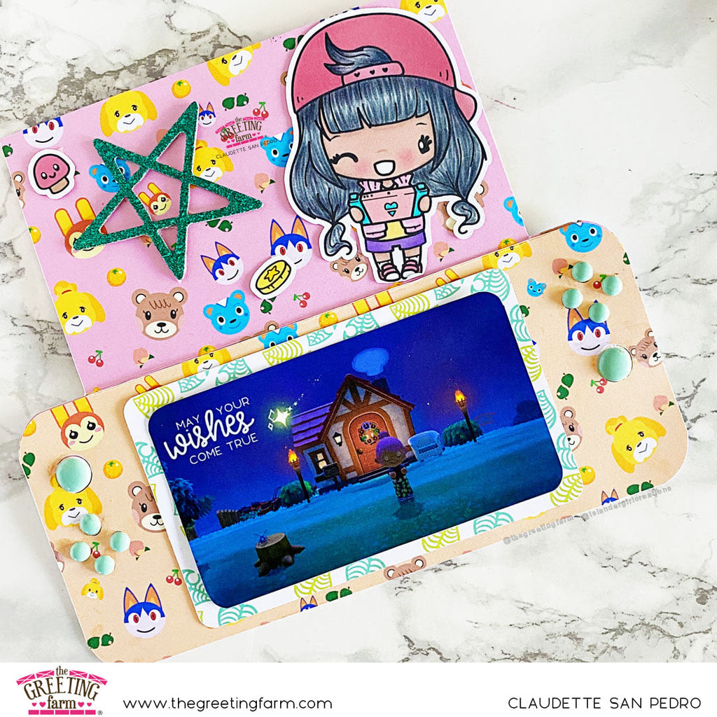 Stamp Feature: Gamer Couple