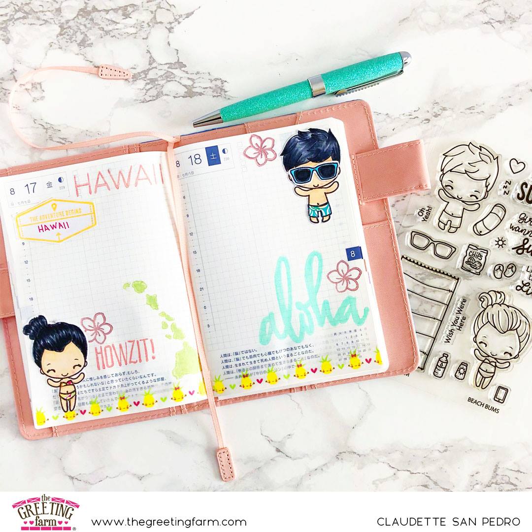 Stamp Feature: Beach Bums