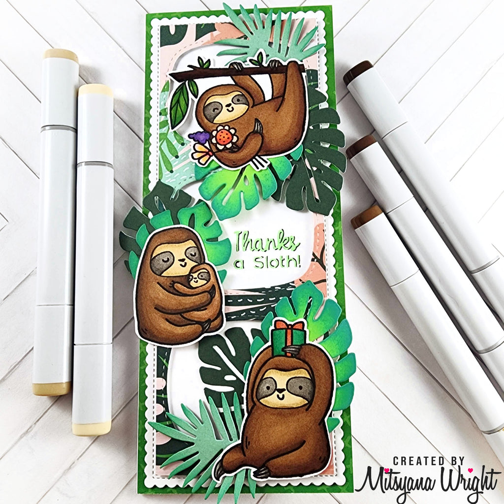 Thanks A Sloth with Guest Designer Mitsyana!