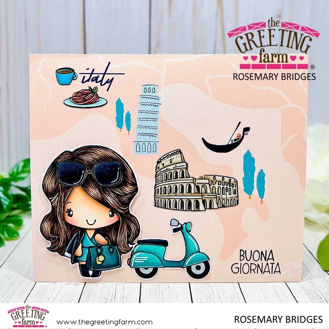 Stamp Feature: Anya In Italy