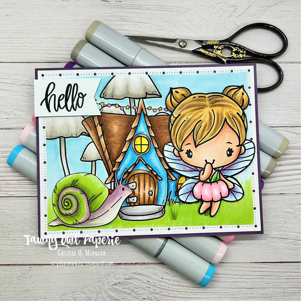 Hello from our Guest Designer Crystal Minkler!