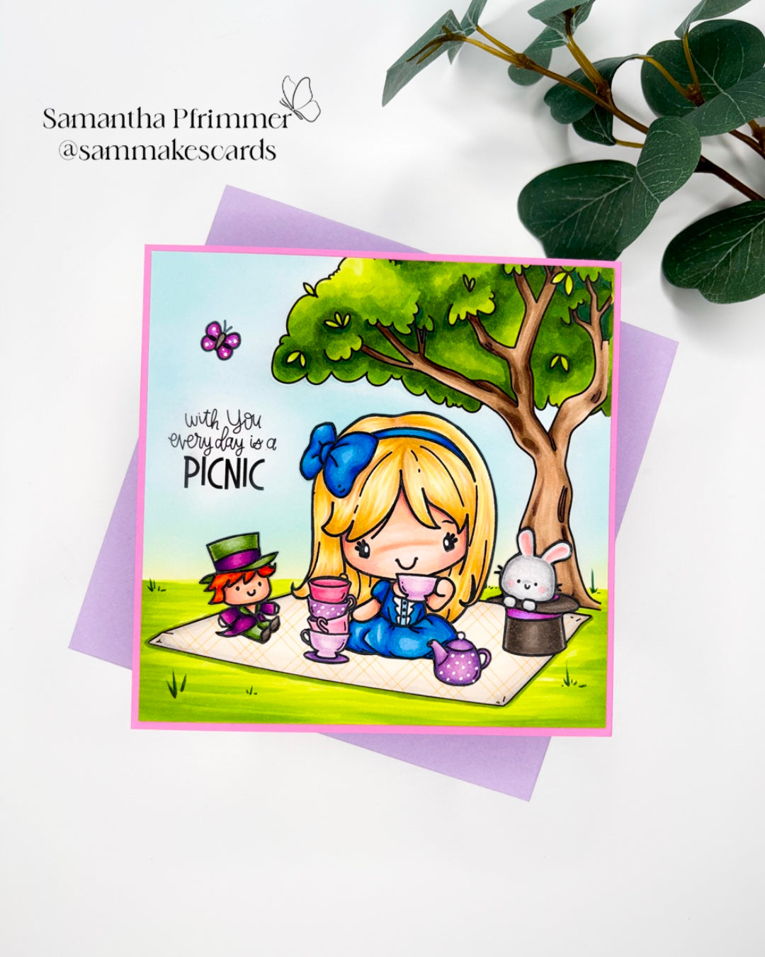 With You Every Day Is A Picnic from our Guest Designer Samantha Pfrimmer!