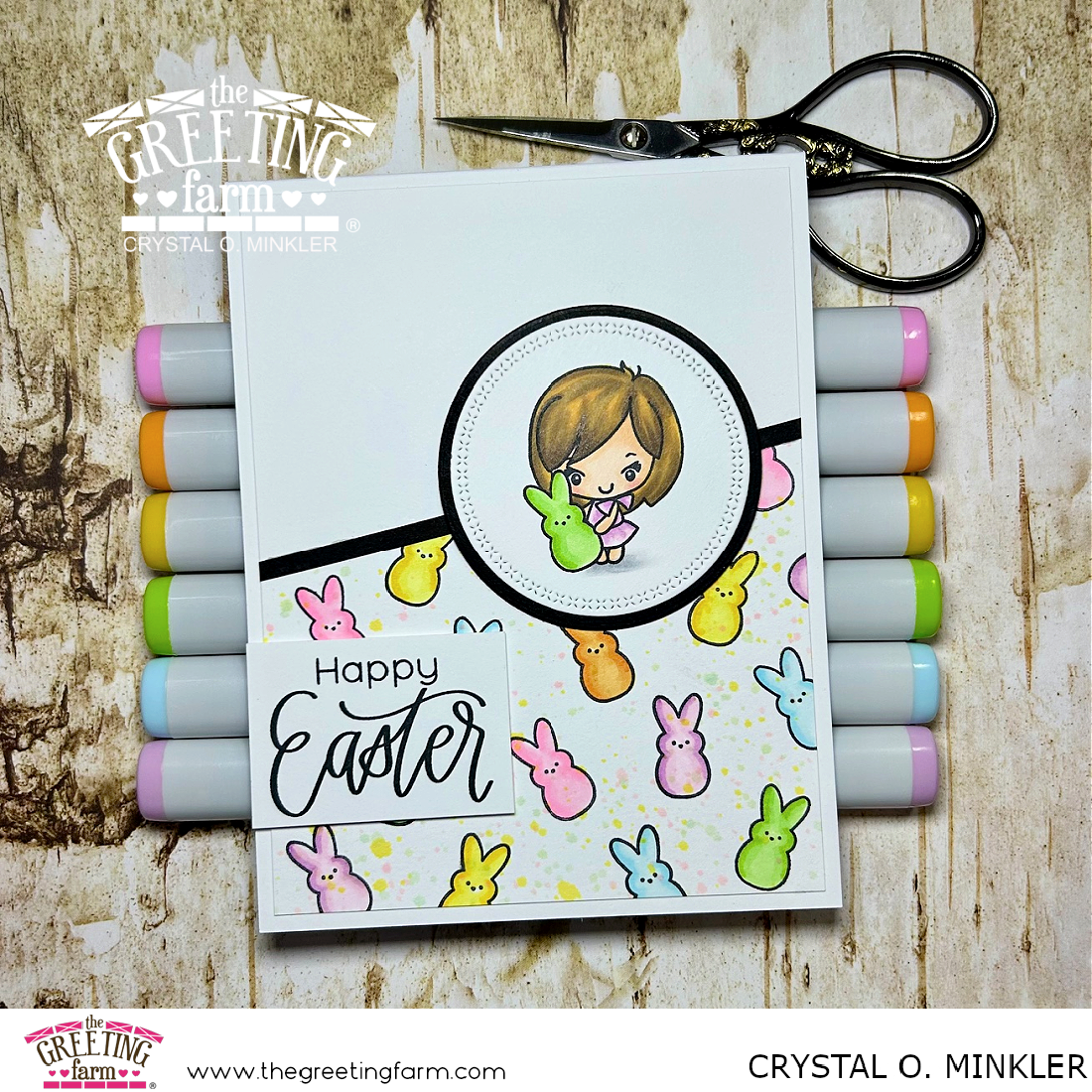 Happy Easter Bunny Card