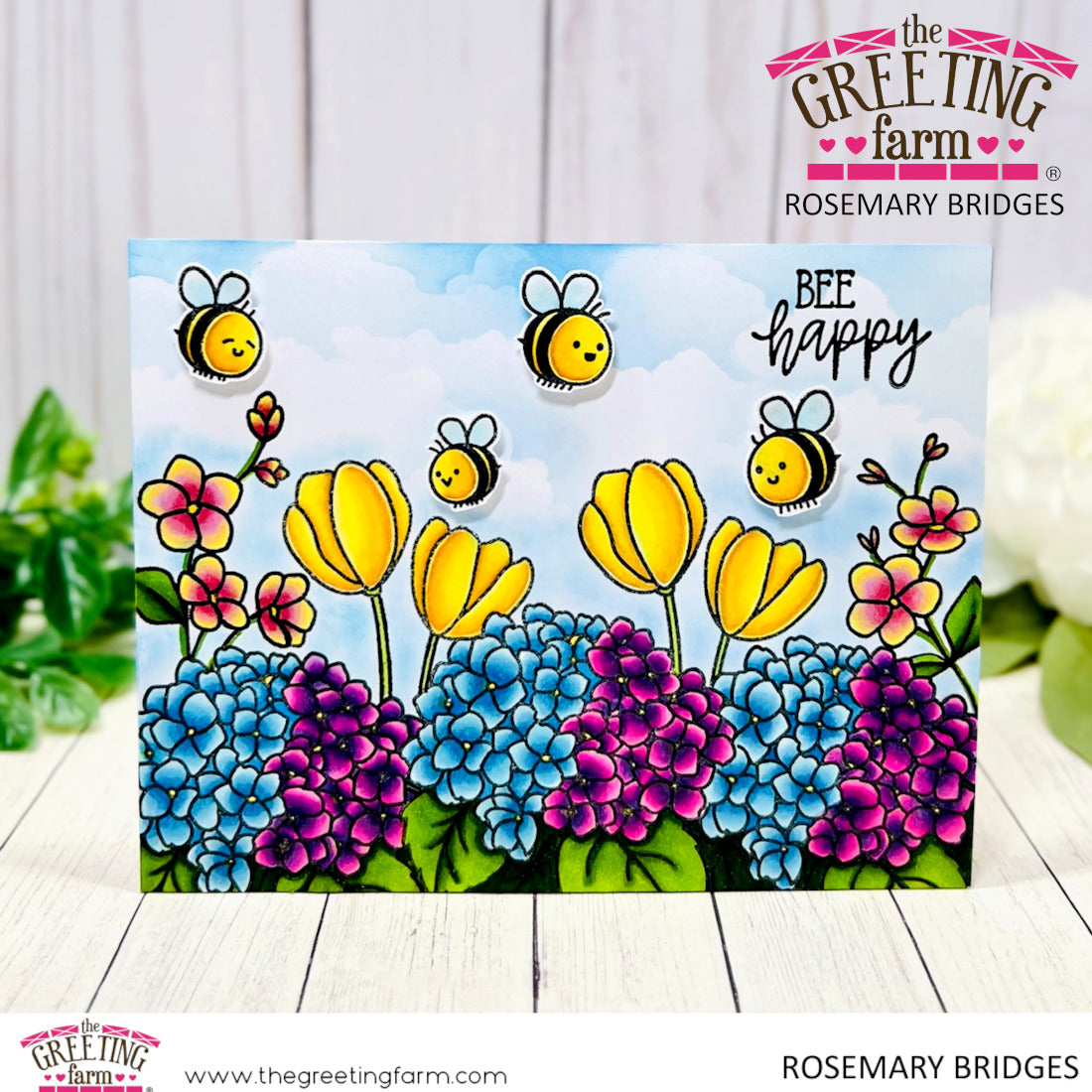 Stamp Feature: Bee Happy