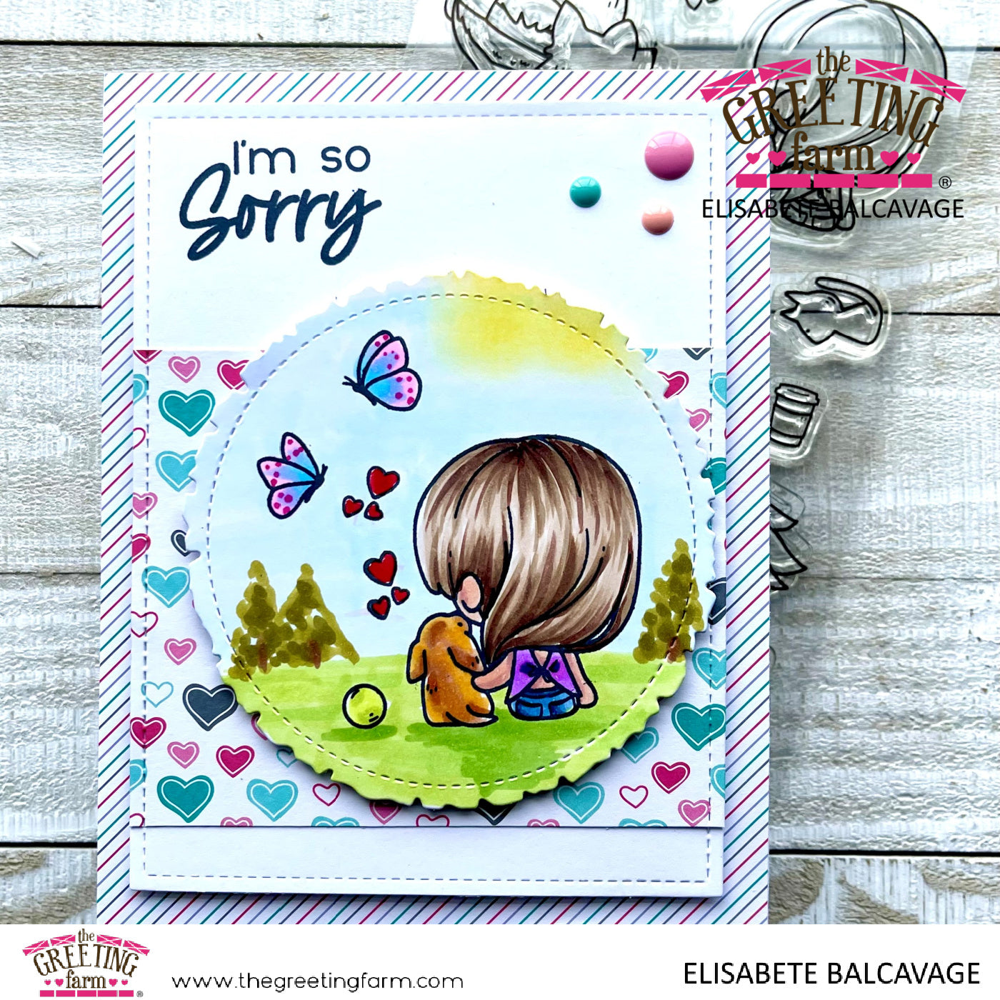 I'm So Sorry - A sympathy card