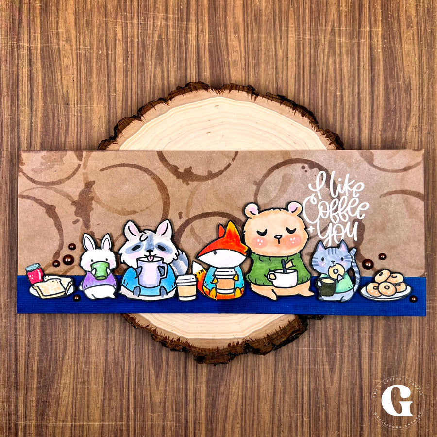 I LIKE COFFEE + YOU with Guest Designer Heather Conklin