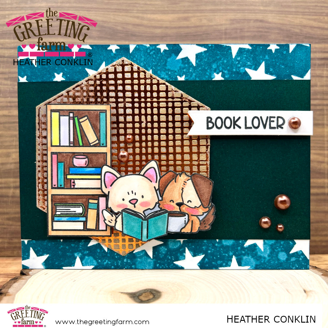 A Cozy Card for Book Lovers