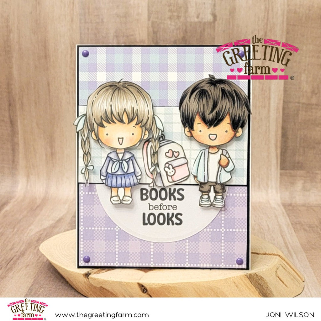 Stamp Feature: Bookish Kids