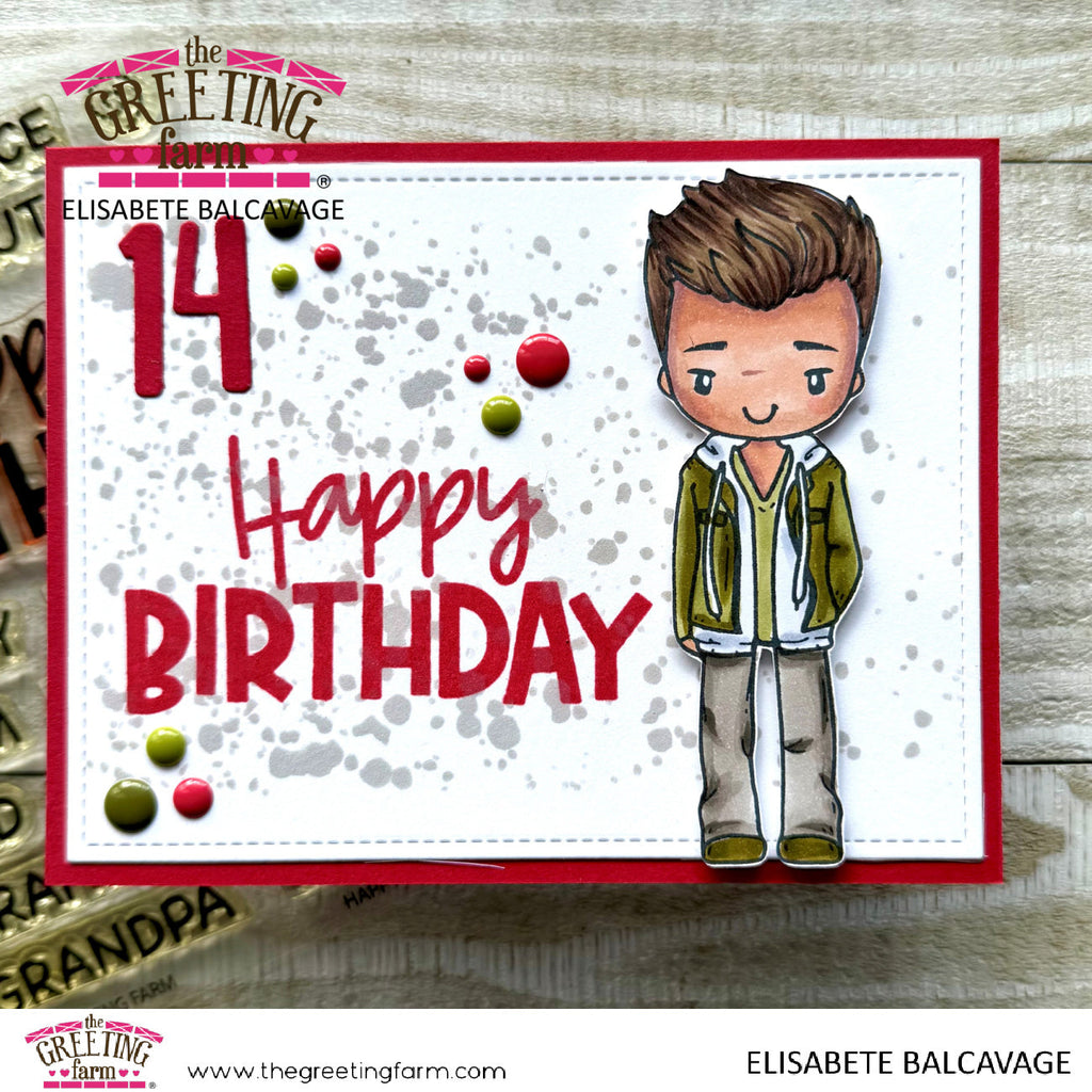 Teen Boy Birthday Card