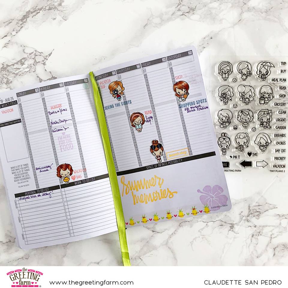 Stamp Feature: Tiny Plans 2