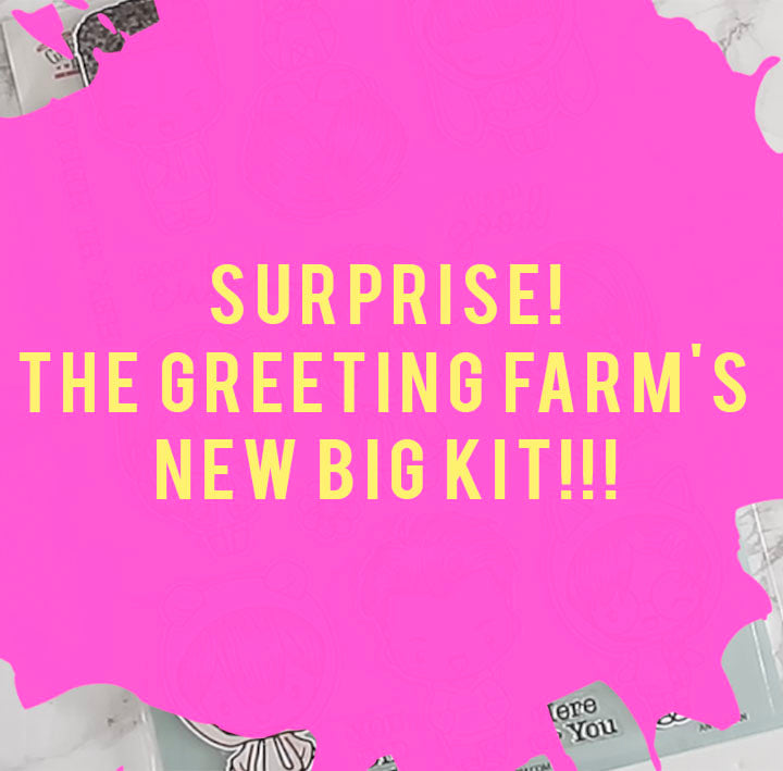 Surprise, surprise!  Something fun is coming to The Greeting Farm!