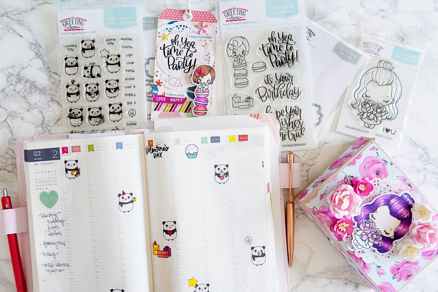 February's Stamp in Review