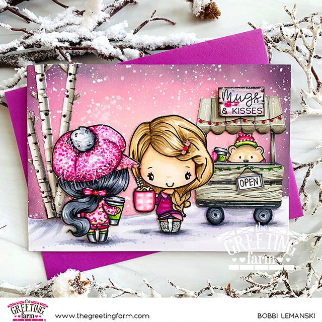 Mugs & Kisses Coffee Cart in the Park