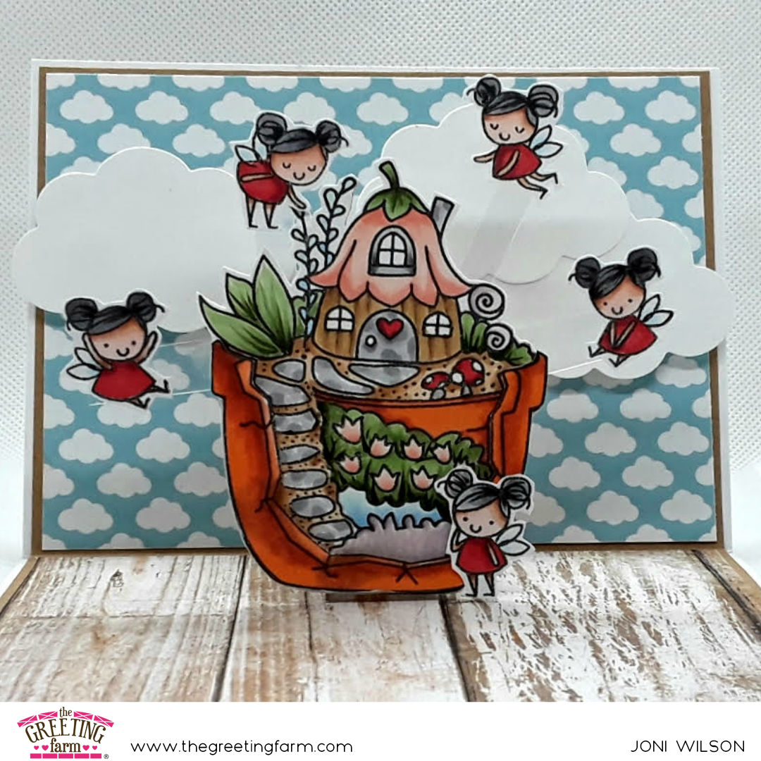 Stamp Feature: Fairy Happy and Fairy Garden
