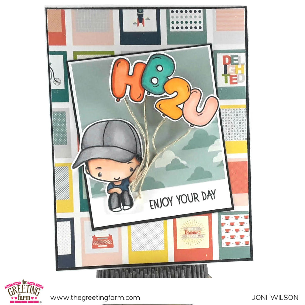 Stamp Feature: Mini Remix Balloons