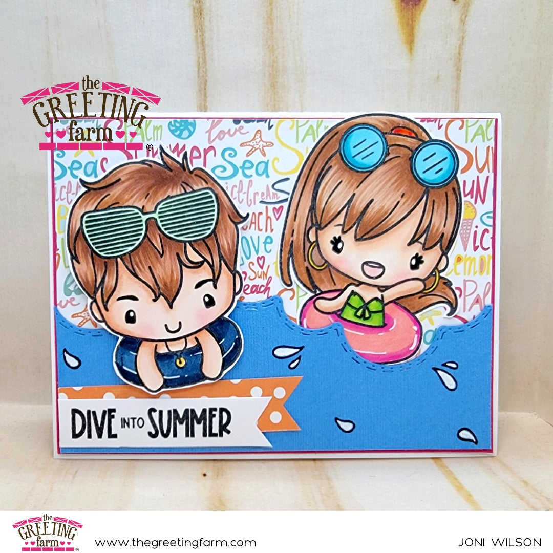 Stamp Feature: Poolside Vibes