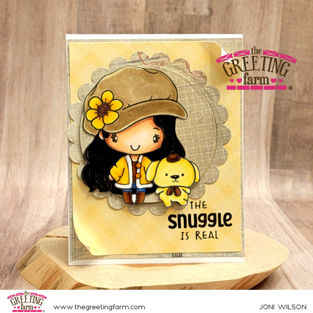 Stamp Feature: Snuggle Anya