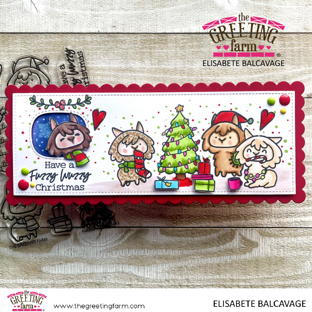 Alpaca Christmas - Clear Stamps