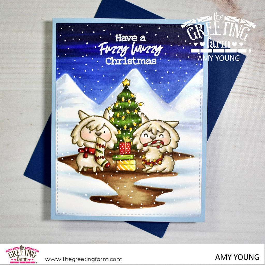 Alpaca Christmas - Clear Stamps