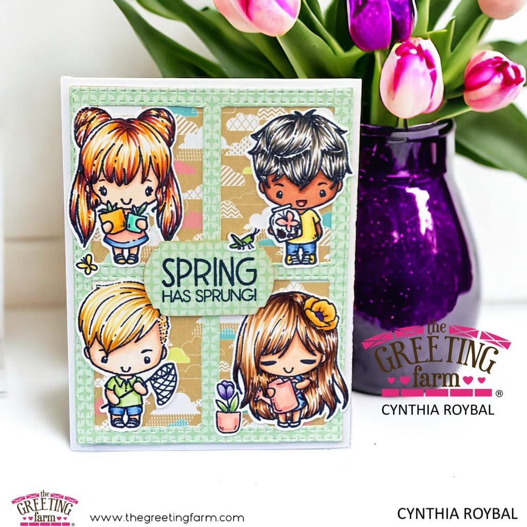 Mini-Remix Spring - Clear Stamps