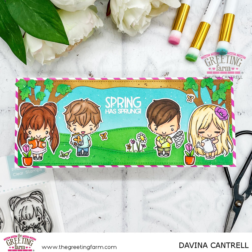 Mini-Remix Spring - Clear Stamps