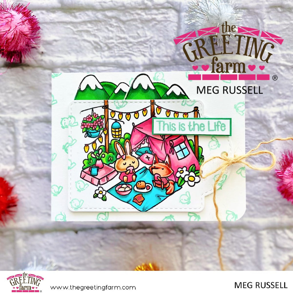 Gone Glamping - Clear Stamps