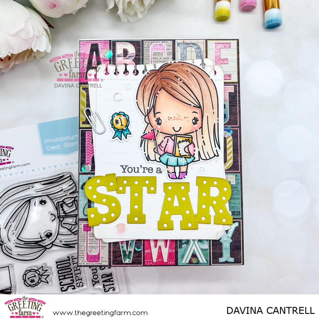 School Couple - Clear Stamps