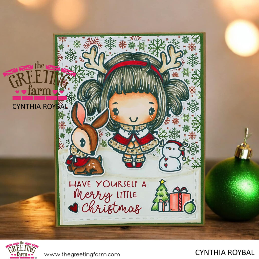 Holiday Anya 12 - Clear Stamps