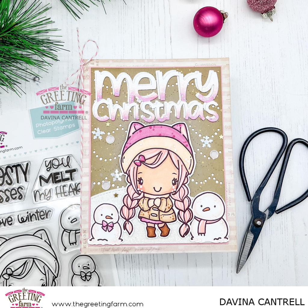 Frosty Kisses Anya - Clear Stamps