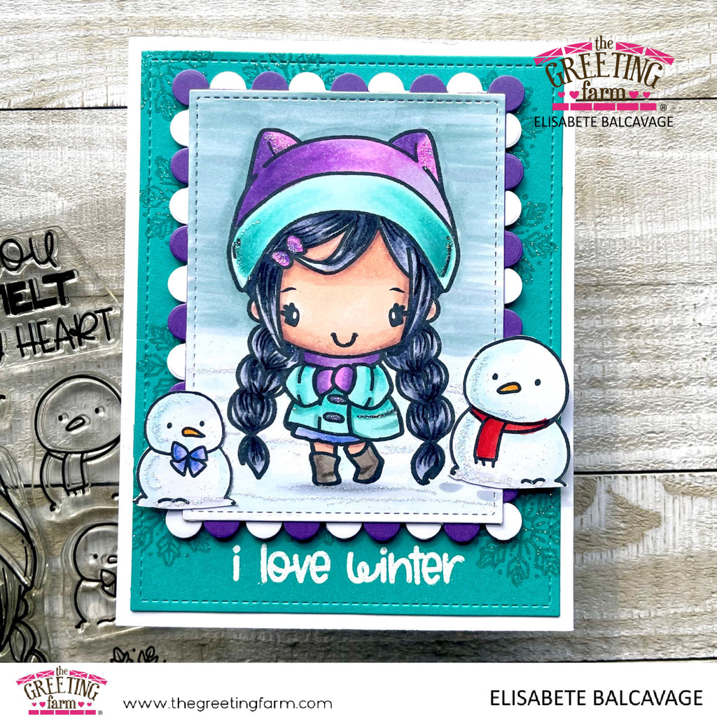 Frosty Kisses Anya - Clear Stamps