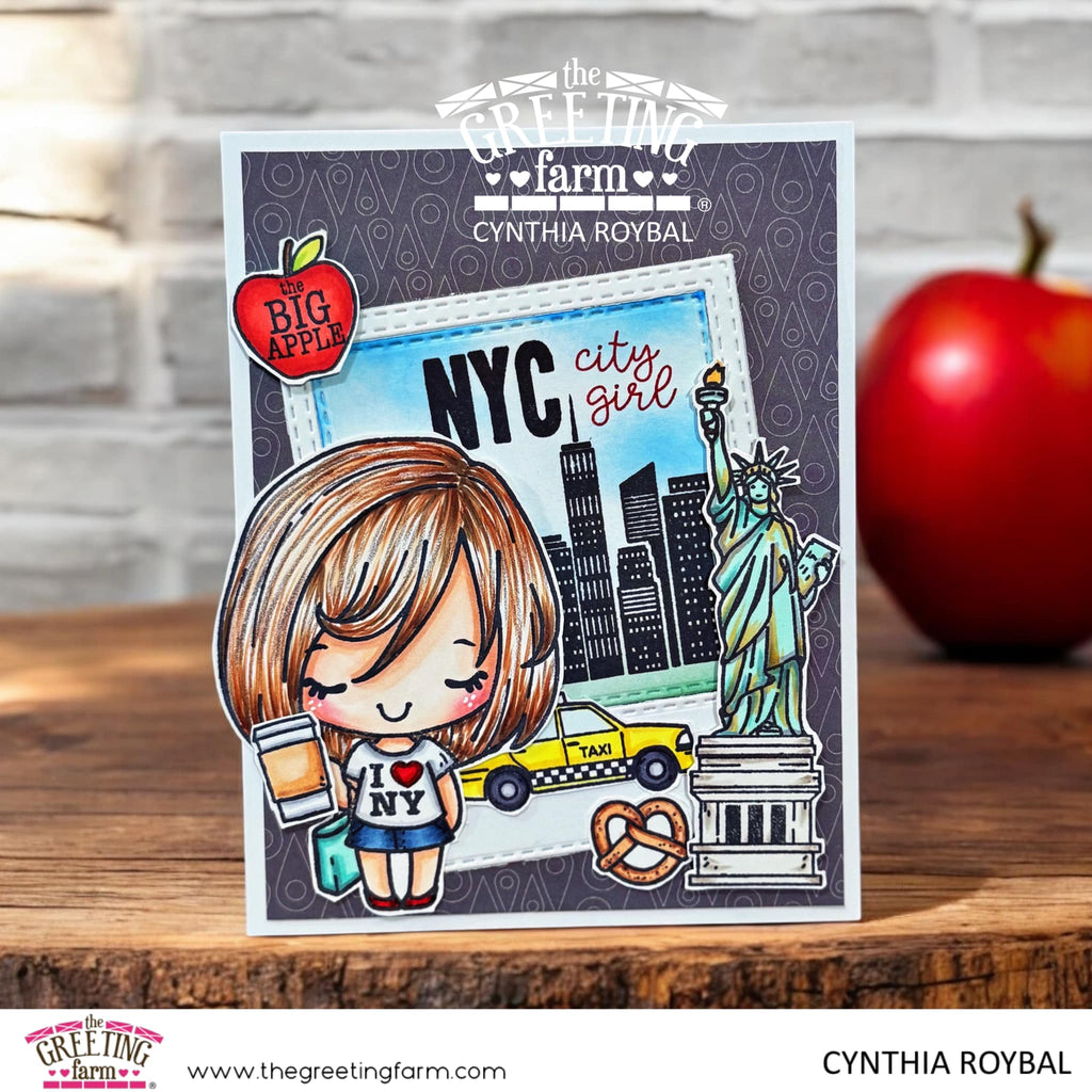 Anya in New York - Clear Stamps