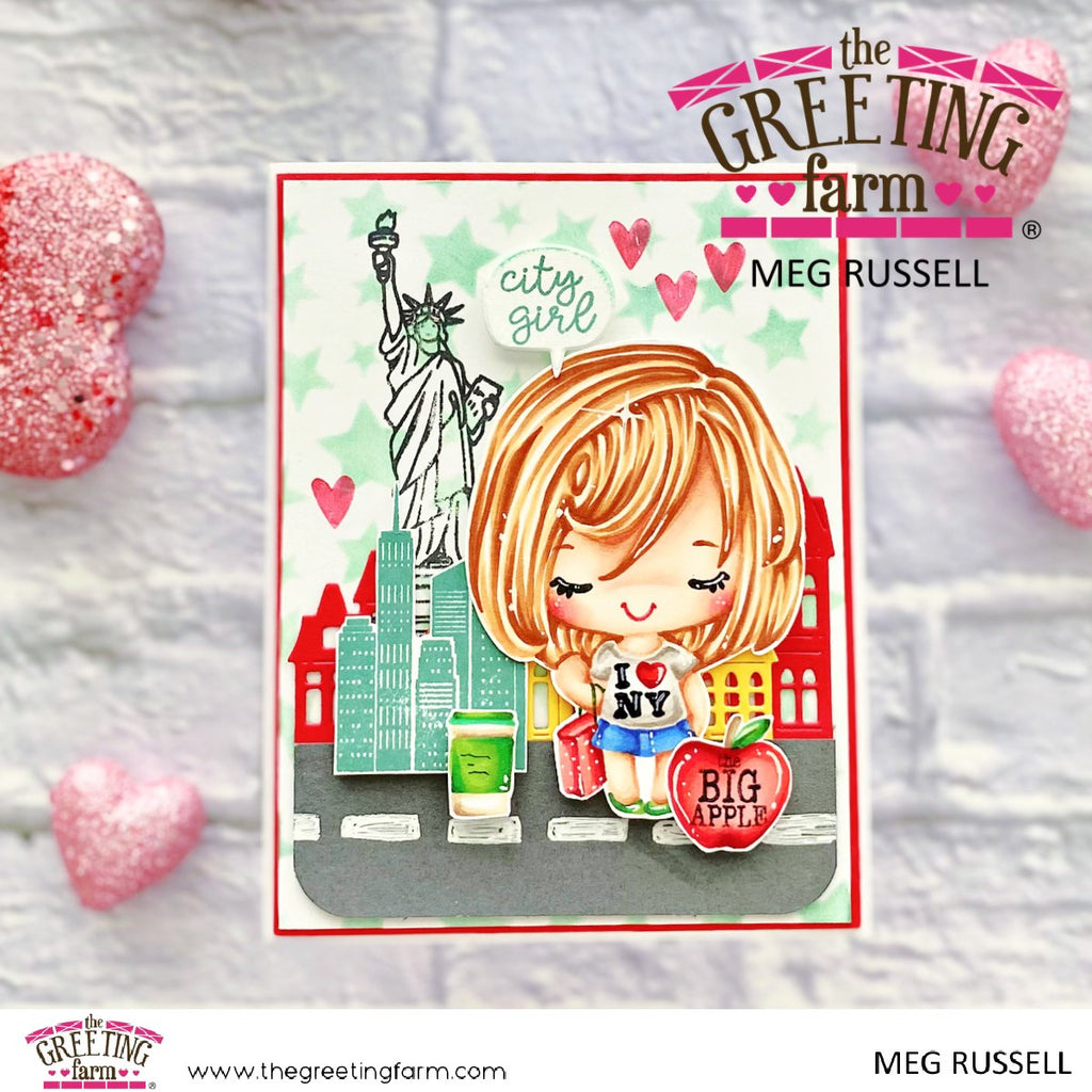 Anya in New York - Clear Stamps