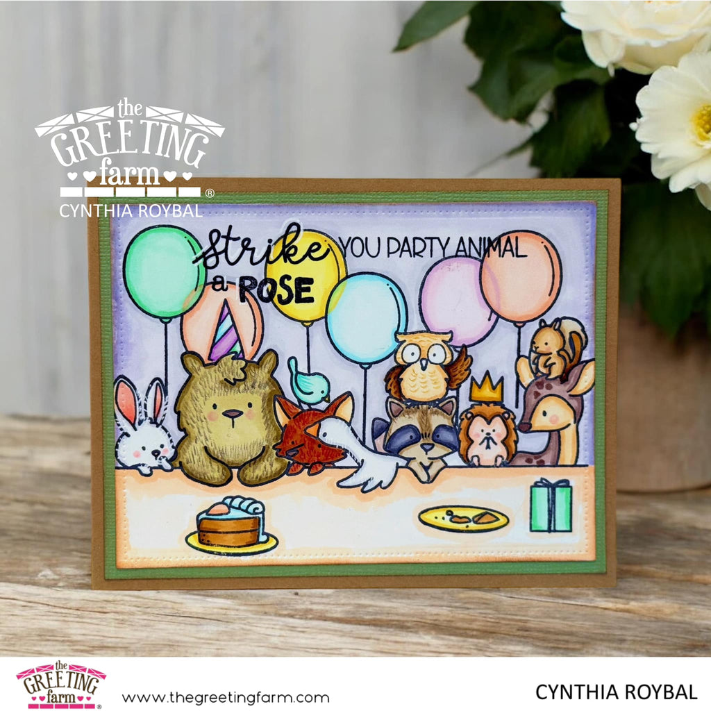 Party Animals - Clear Stamps