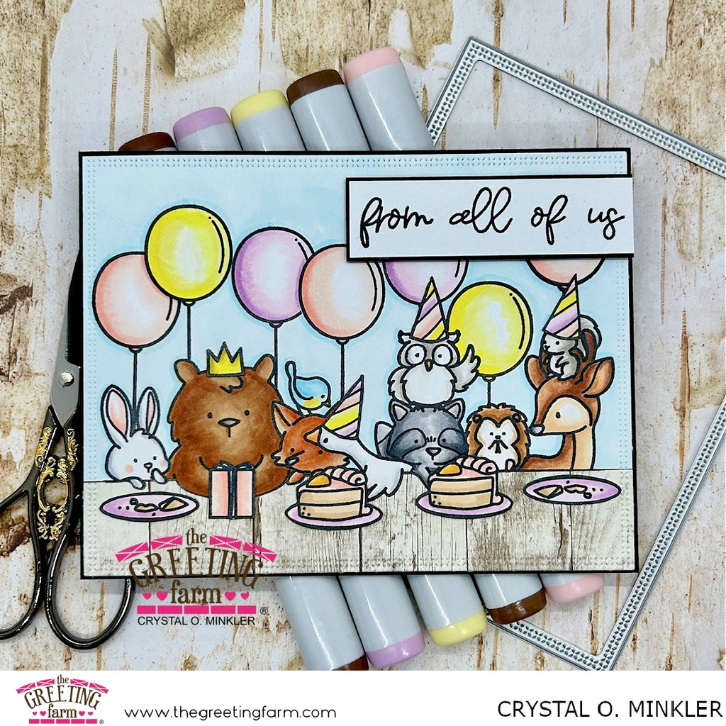 Party Animals - Clear Stamps