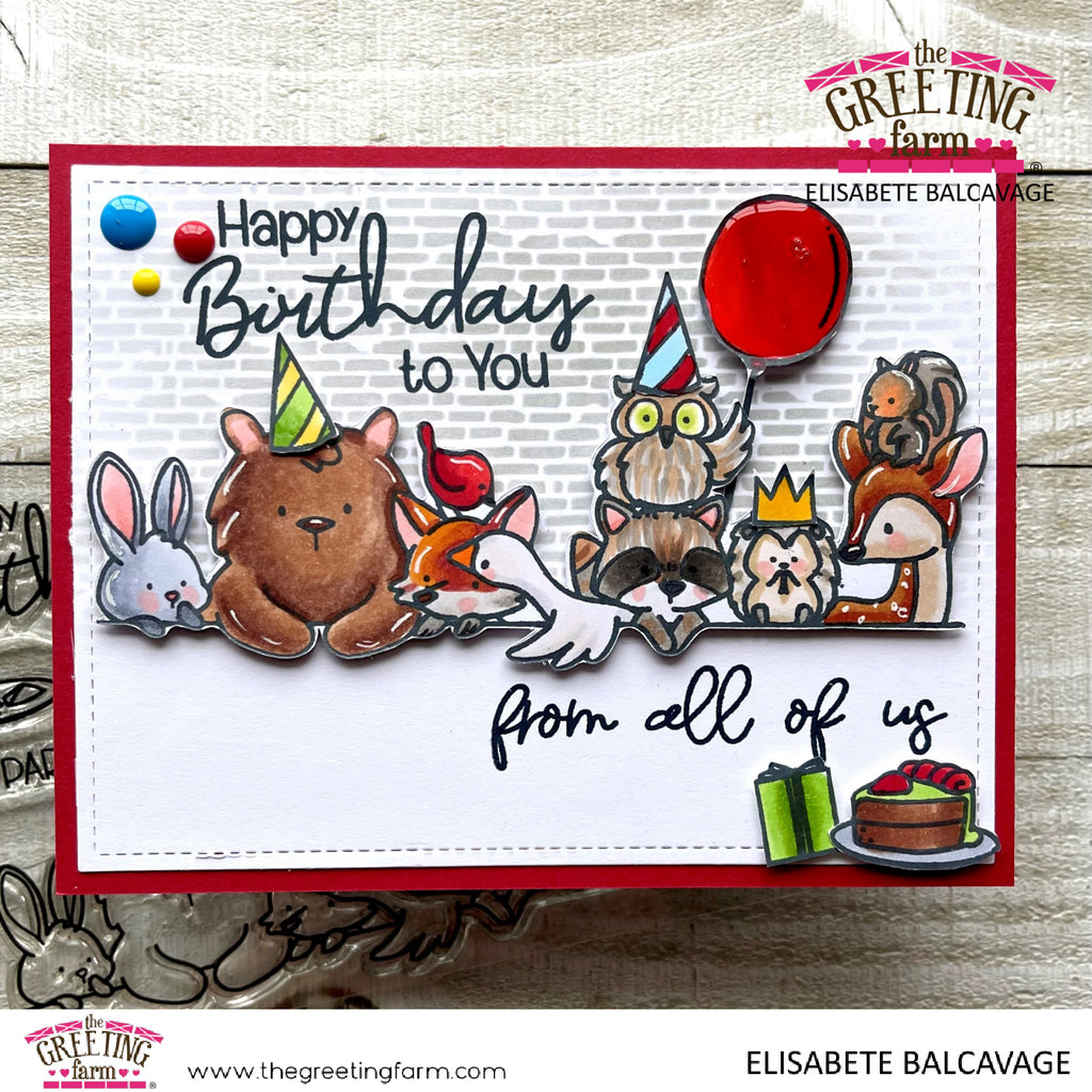 Party Animals - Clear Stamps