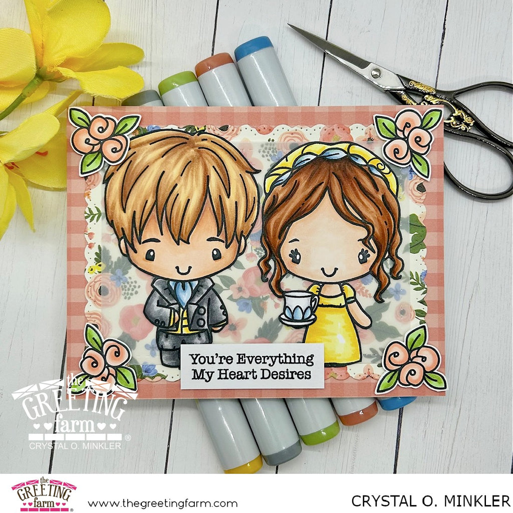 Regency Couple - Clear Stamps