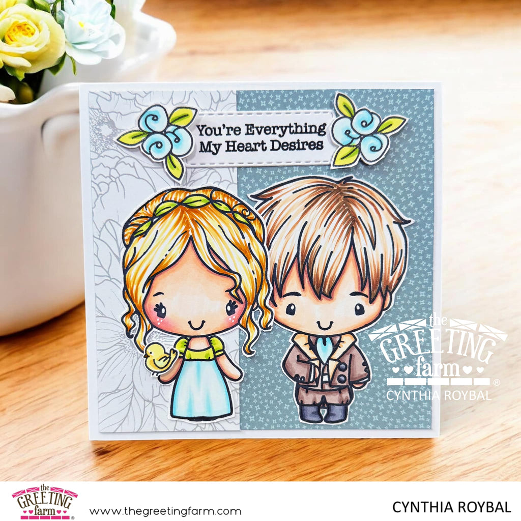 Regency Couple - Clear Stamps