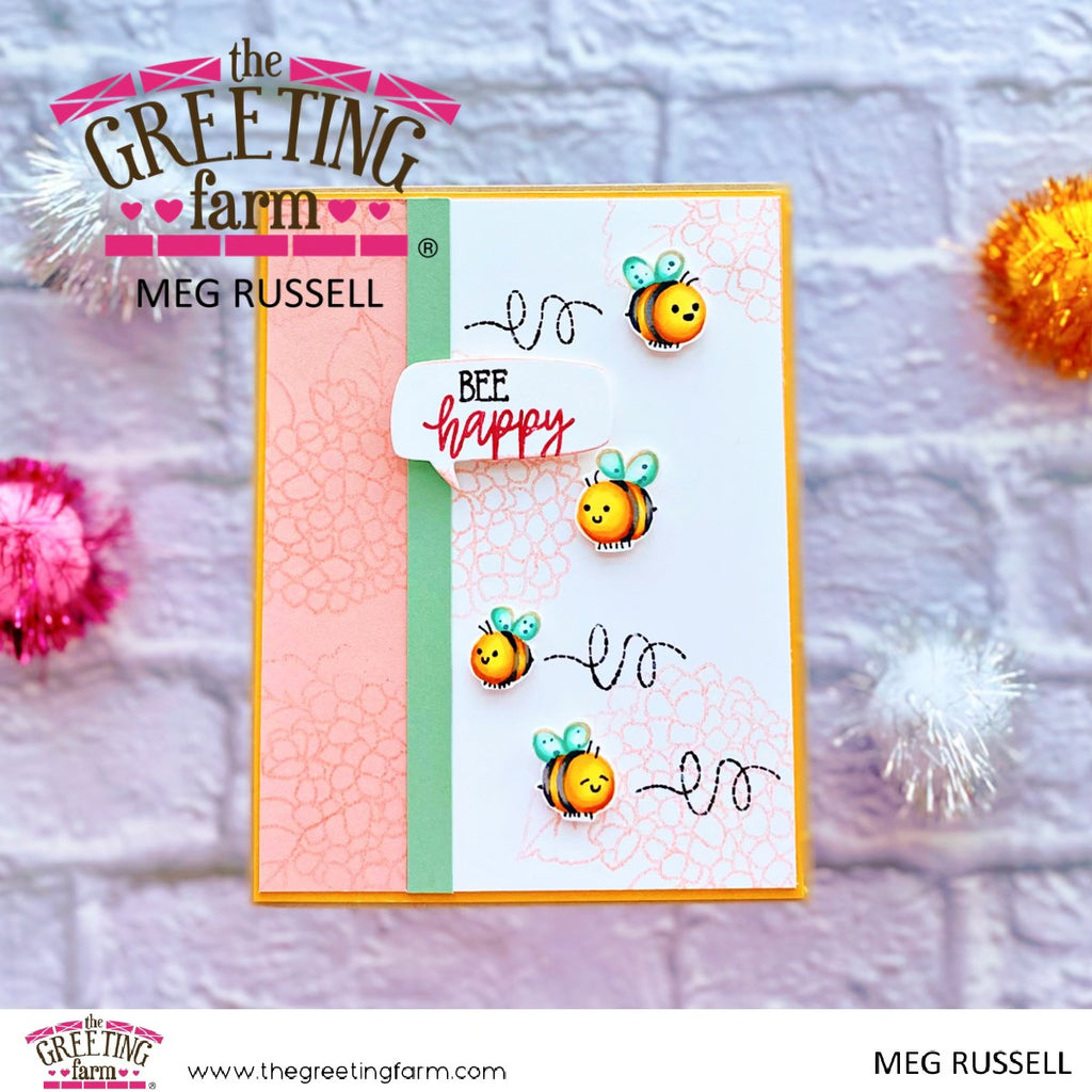 Bee Happy - Clear Stamps