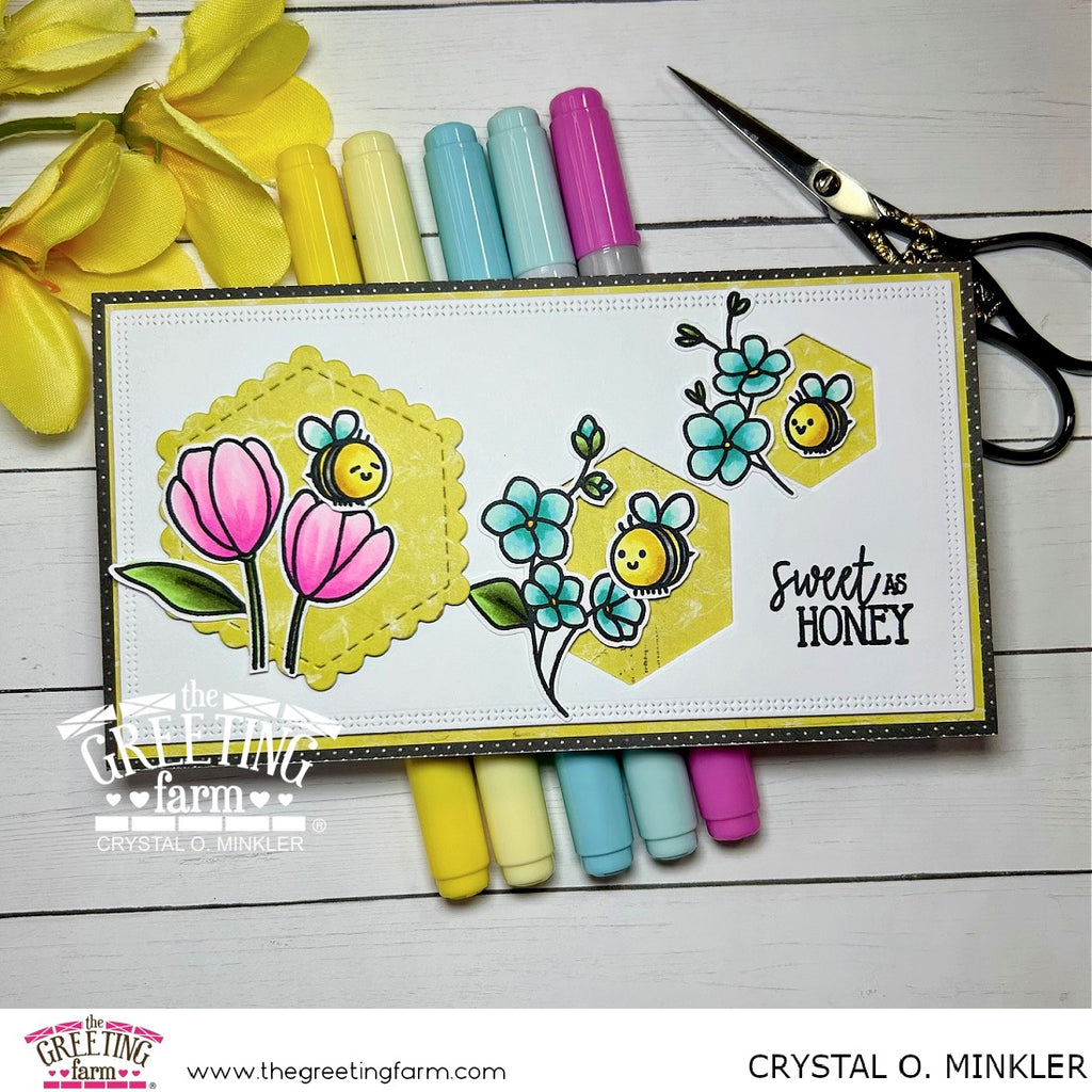 Bee Happy - Clear Stamps