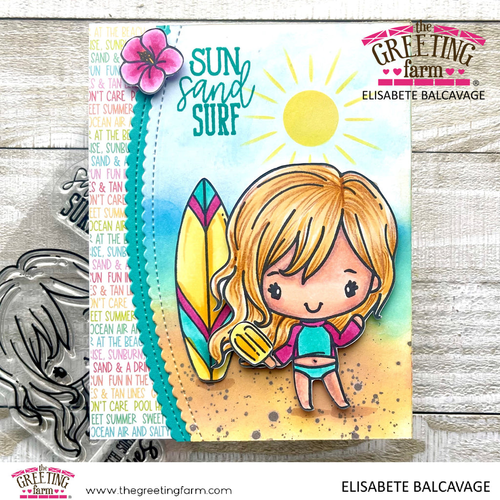 Surf's Up Anya - Clear