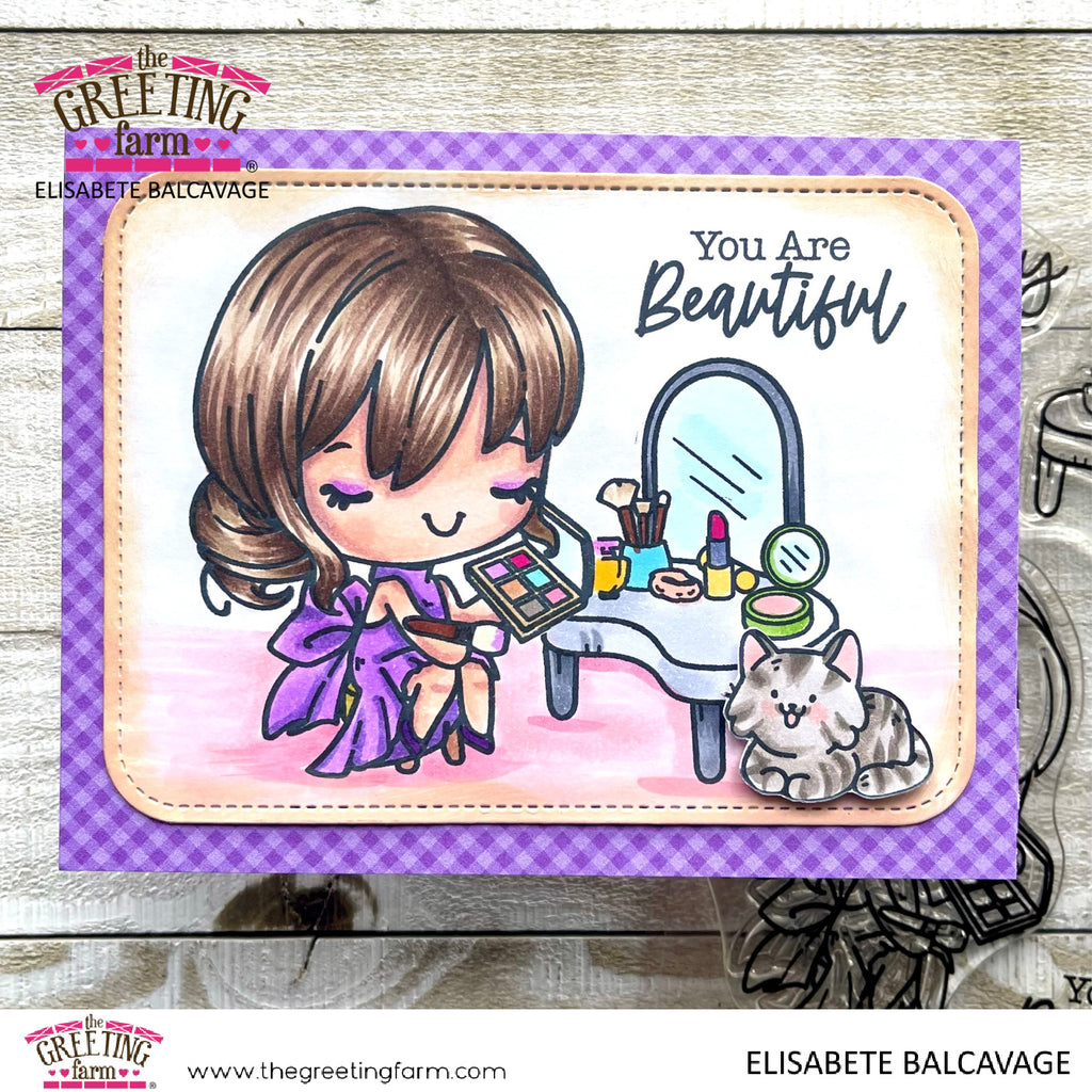 Glow Up Anya - Clear Stamps