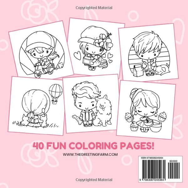 Too Cute - Coloring Book