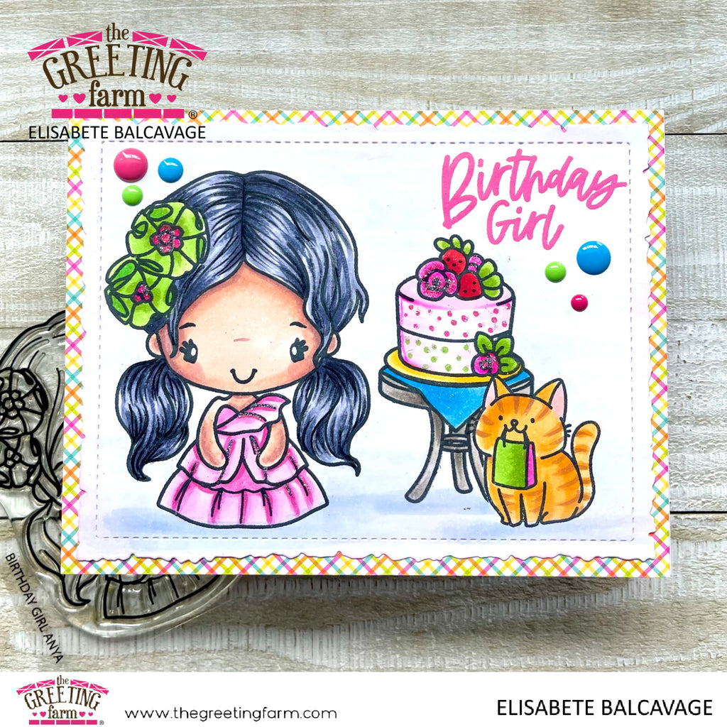 Birthday Girl Anya - Clear Stamps