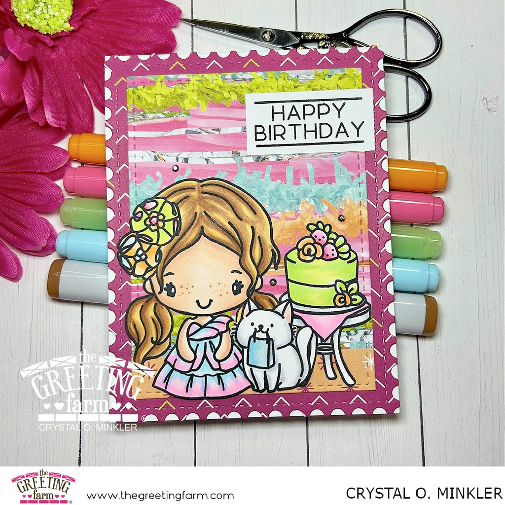 Birthday Girl Anya - Clear Stamps