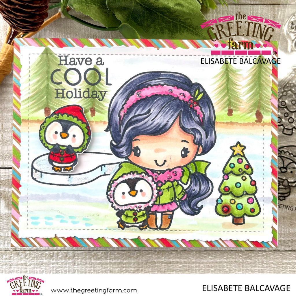 Holiday Anya 13 - *Misprint* Clear Stamps