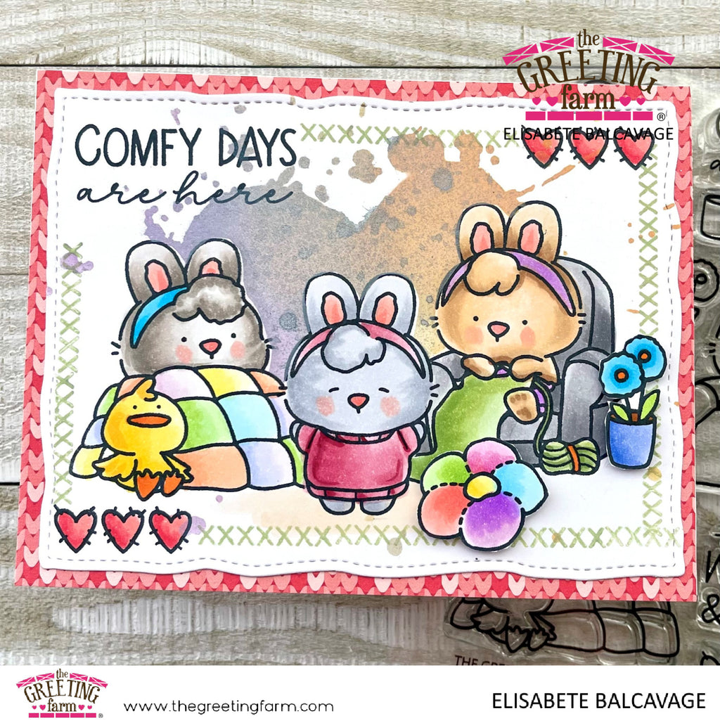 Amelia the Bunny - Clear Stamps