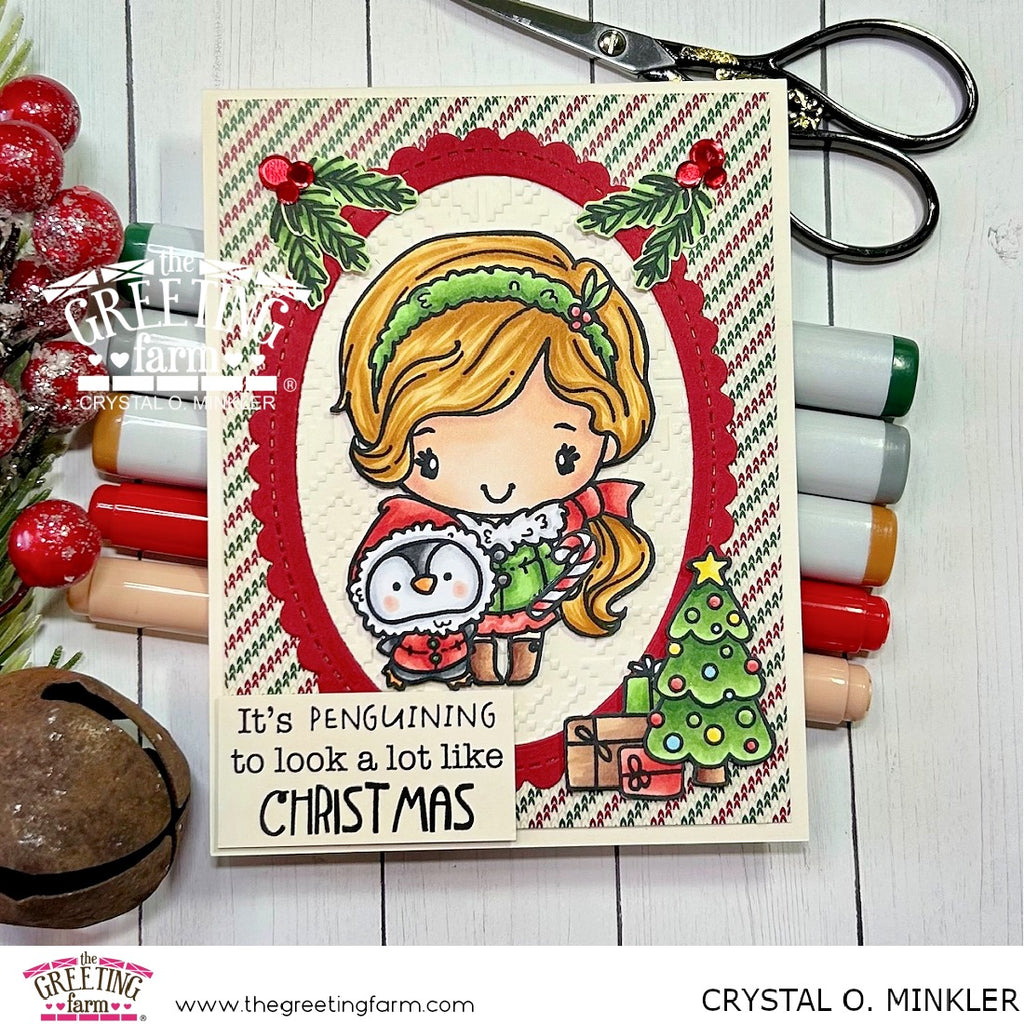 Holiday Anya 13 - *Misprint* Clear Stamps