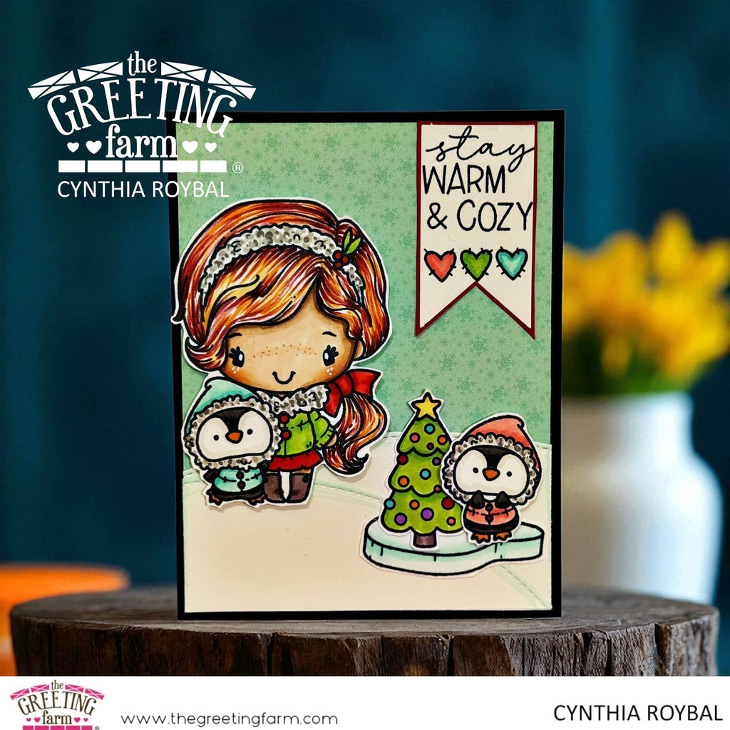 Holiday Anya 13 - *Misprint* Clear Stamps