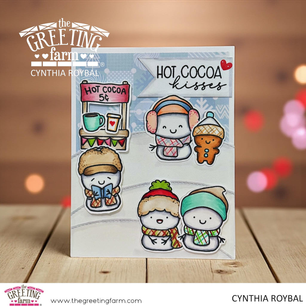 Hot Cocoa Kisses - Clear Stamps